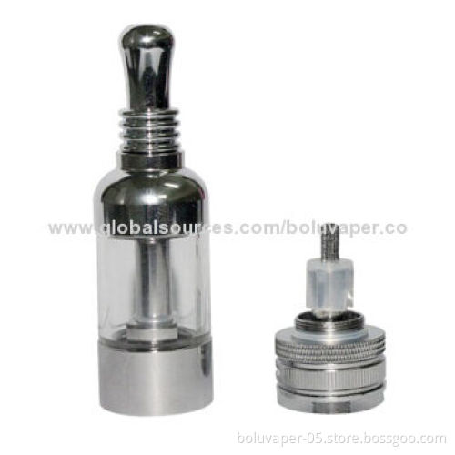 Newest E Cigarette Atomizers, Extendable Mouthpiece, Upgraded Inner Cap with Replaceable Dual-coil